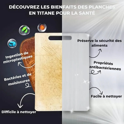 CulinaCut - La planche en titane révolutionnaire