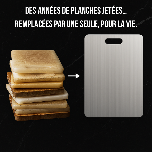 CulinaCut - La planche en titane révolutionnaire